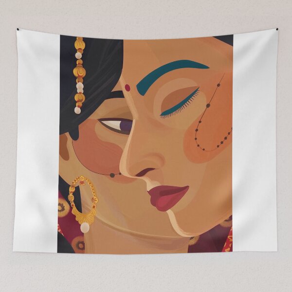 Item preview, Indian womans happy designed and sold by Rockwpapart.