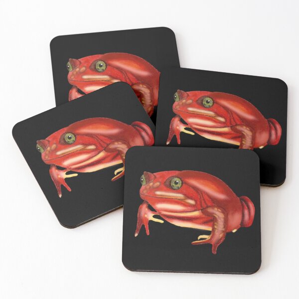 Item preview, Tomato Frog Drawing designed and sold by ArtAndBliss.