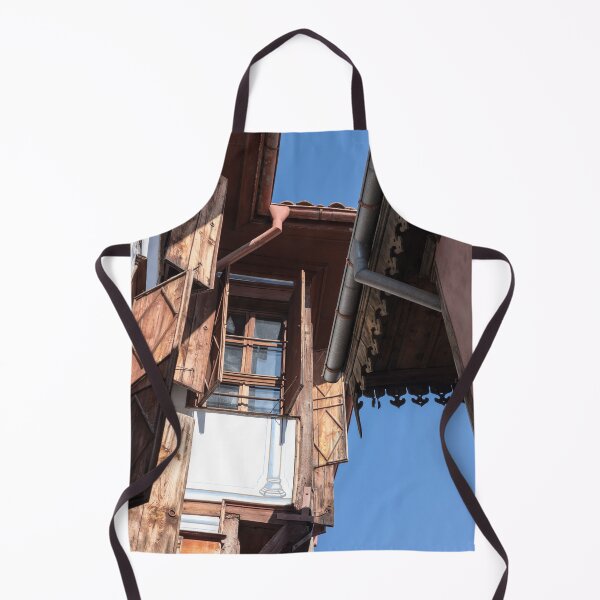 Item preview, Kissing Houses with Typical Oriel Windows in Old Town Plovdiv Bulgaria designed and sold by Georgia Mizuleva.