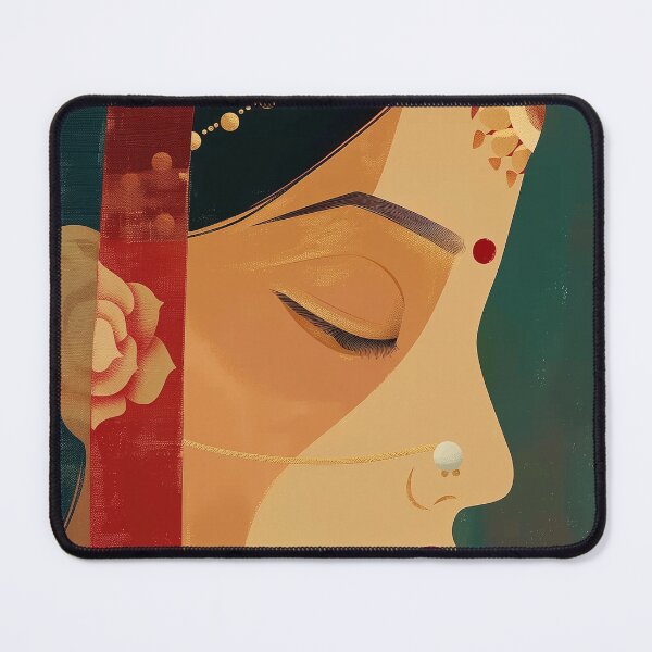 Item preview, Indian woman designed and sold by Rockwpapart.