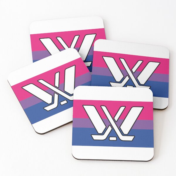 Item preview, Bisexual Flag PWHL Womens Hockey League designed and sold by timetomoveup.