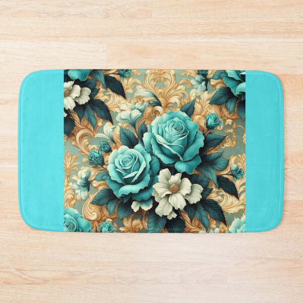 Item preview, Turquoise Baroque Inspired Roses designed and sold by DesignsByPrnces.