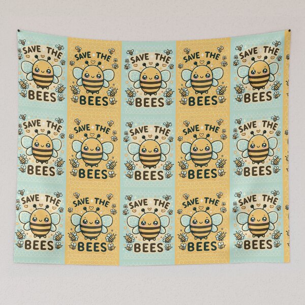 Item preview, Save the Bees from Extinction Love the Bees Protect Our Pollinators designed and sold by merchloh128.