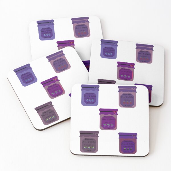 Item preview, Jams and Jellies - Blues and Purples designed and sold by Dee-stracted.