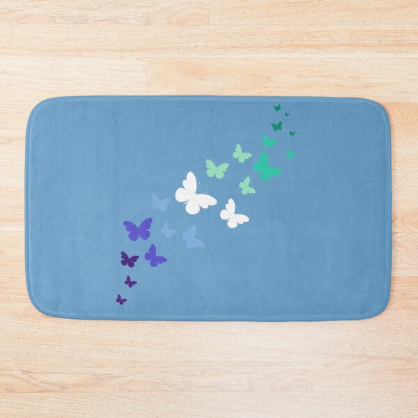 Item preview, Cute Gay MLM Pride Flag Butterflies, Subtle MLM Design designed and sold by Travelslightly.