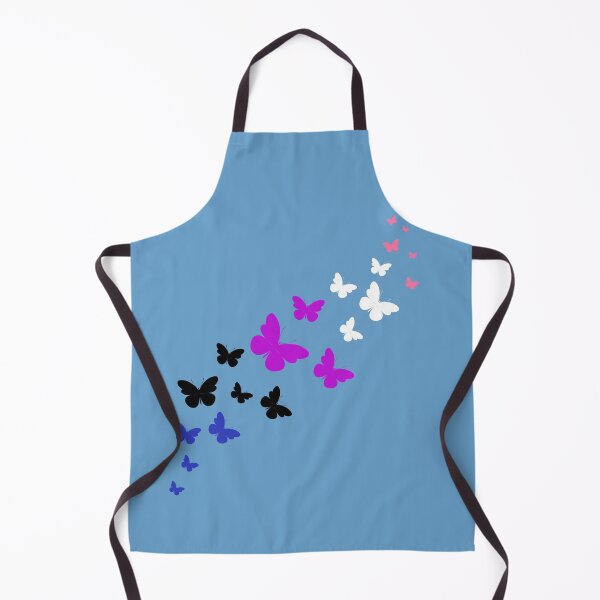 Item preview, Cute Genderfluid Pride Flag Butterflies, Subtle Genderfluid Design designed and sold by Travelslightly.