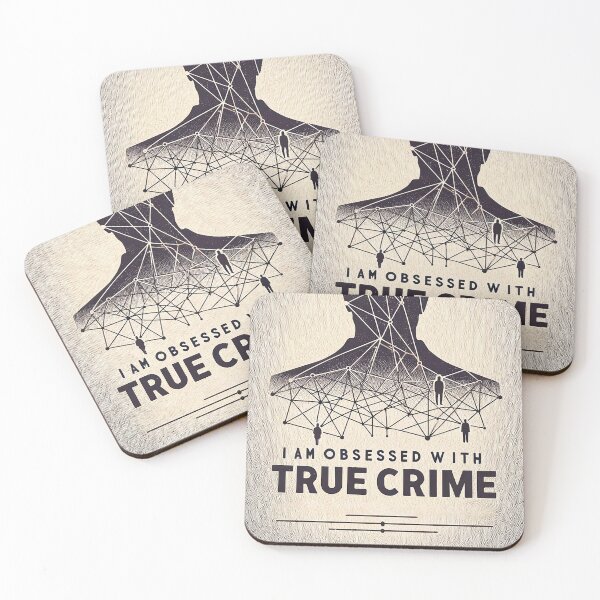 Item preview, I Am Obsessed With True Crime designed and sold by Shrouded Unraveled.