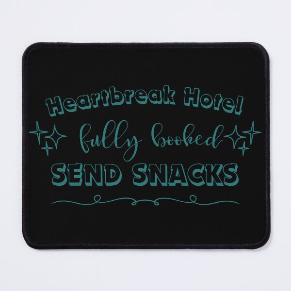 Item preview, Heartbreak hotel: fully booked. Send snacks. designed and sold by UnCoverDesign.