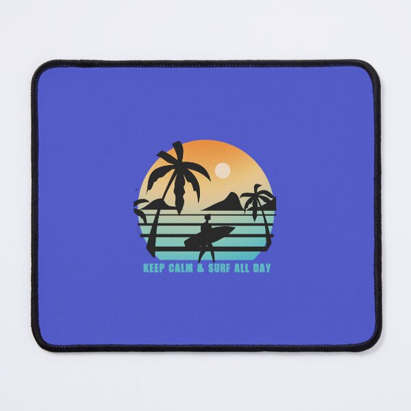 Item preview, Keep calm and surf all day designed and sold by teedory.