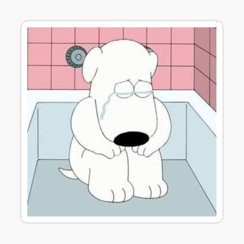 Brian Cry Bath | Sticker