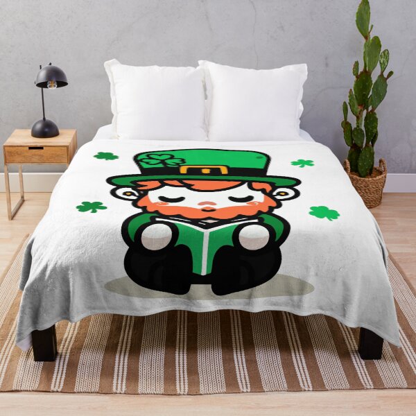 Item preview, Lindo Leprechaun Duende Leyendo designed and sold by BluRockDesigns.