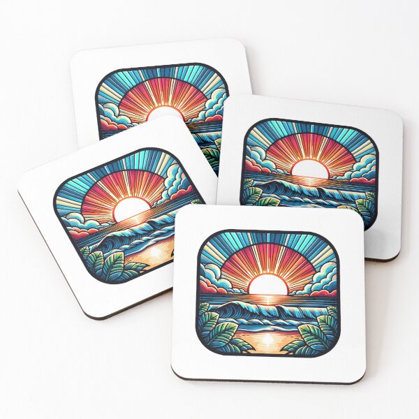 Item preview, Beautiful Beach Sunset designed and sold by PassionforLove.