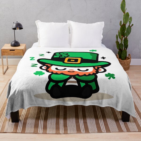 Item preview, Lindo Leprechaun Duende Durmiendo designed and sold by BluRockDesigns.