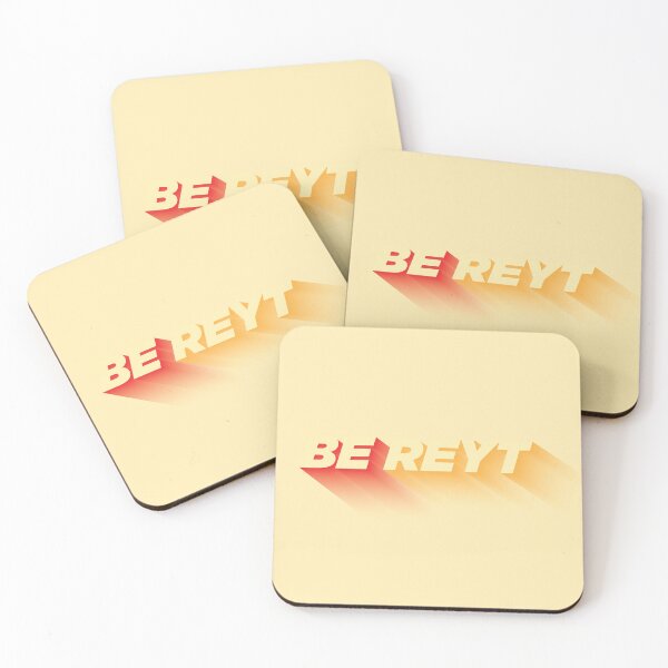 Item preview, Be Reyt | Aesthetic Vintage Typography Art designed and sold by StarArtsStudio.
