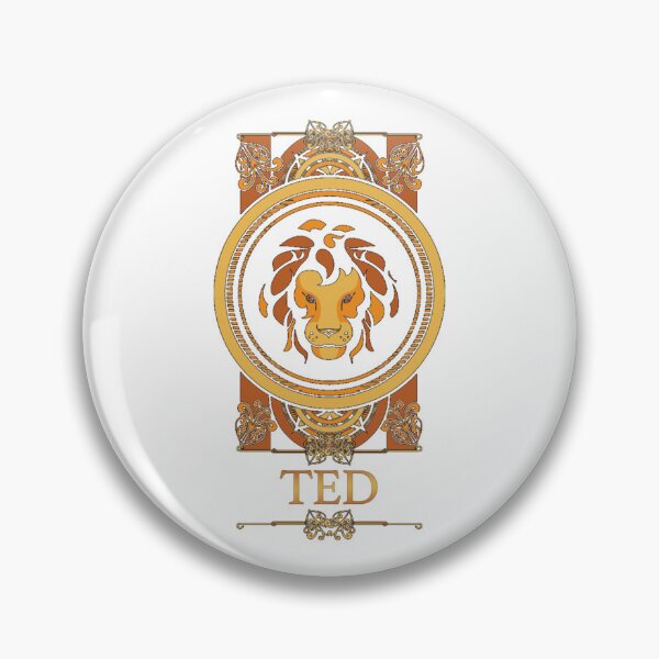 Item preview, Ted Name - Lion Leo  Star Sign Named Ted    designed and sold by DavianDecker.