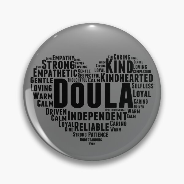 Item preview, Doula Word Cloud Heart Midwife Doula Appreciation Doula Gear designed and sold by DynamicDesign.
