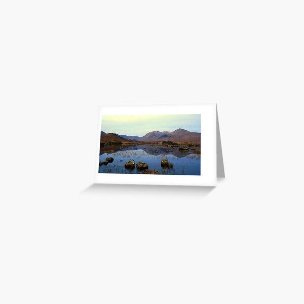 Blackmount Mirror 22 Greeting Card
