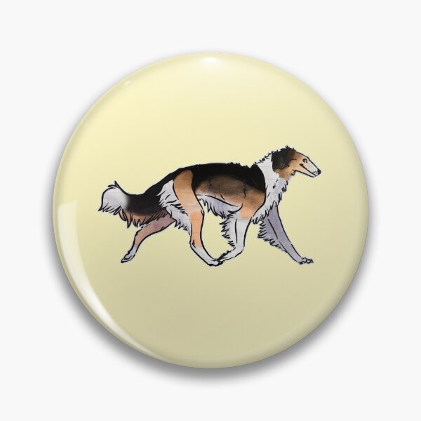 Item preview, Borzoi trottin’ (Sable) designed and sold by Sparklepupfaeri.