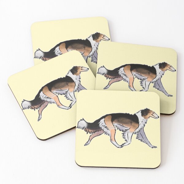 Item preview, Borzoi trottin’ (Sable) designed and sold by Sparklepupfaeri.