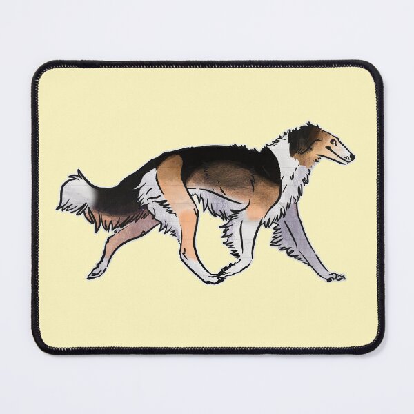 Item preview, Borzoi trottin’ (Sable) designed and sold by Sparklepupfaeri.