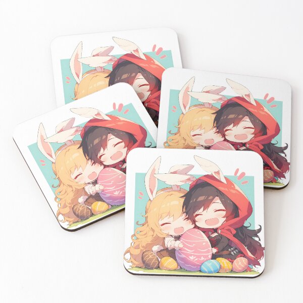 Item preview, Ruby Rose & Yang Xiao Long Chibi- RWBY 1 designed and sold by Infinite-Aspire.