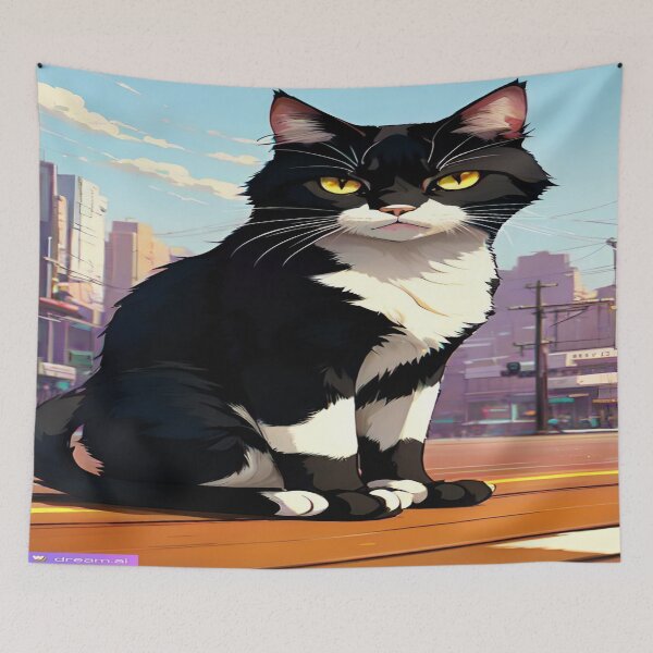 Item preview, The feline boss designed and sold by Hector Romero.
