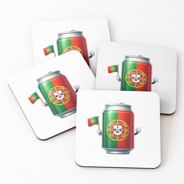 Item preview, Beer Can with the Portugal Flag designed and sold by PassionforLove.