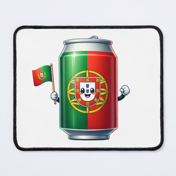 Item preview, Beer Can with the Portugal Flag designed and sold by PassionforLove.