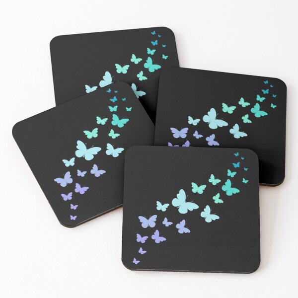 Item preview, Cute Neptunic Pride Flag Butterflies, Subtle Neptunic Design designed and sold by Travelslightly.