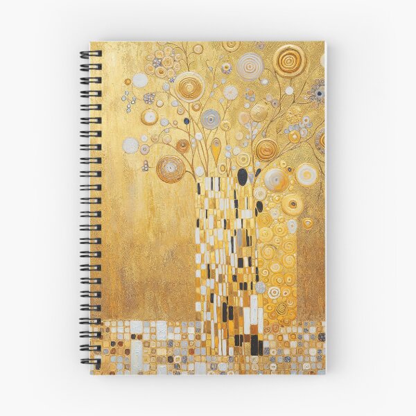 Item preview, Klimt Flowers in Gold designed and sold by maniacfitness.