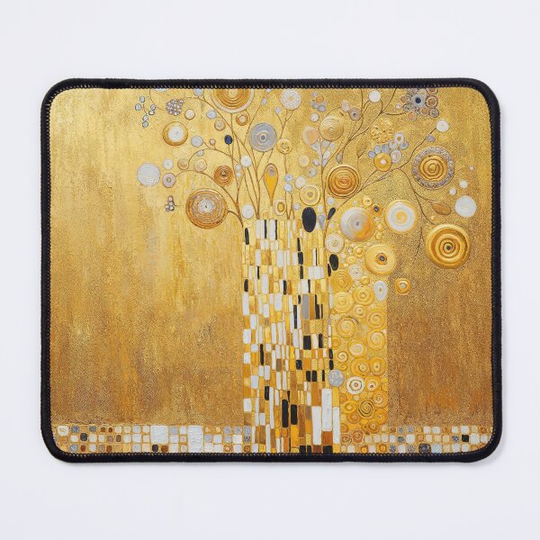Item preview, Klimt Flowers in Gold designed and sold by maniacfitness.