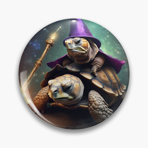 Artikelvorschau, Eine Hexe, aber als Schildkröte entworfen und verkauft von ButAsATurtle.