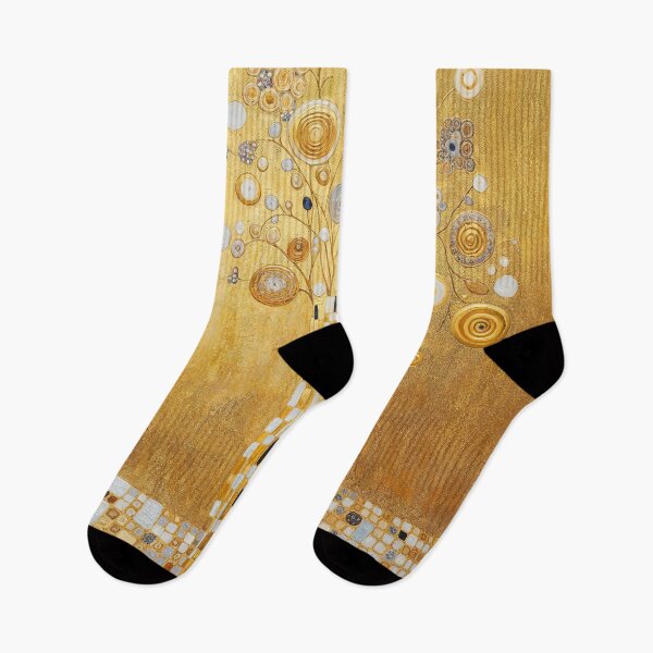 Item preview, Klimt Flowers in Gold designed and sold by maniacfitness.