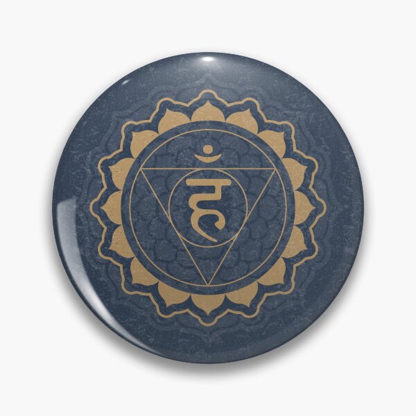 Item preview, Throat Chakra Mandala - Dusk + Fawn designed and sold by Irene Estelle.