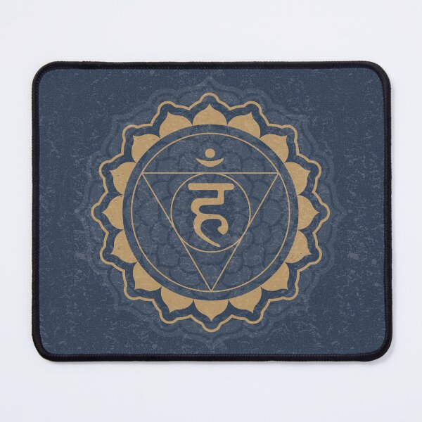 Item preview, Throat Chakra Mandala - Dusk + Fawn designed and sold by Irene Estelle.