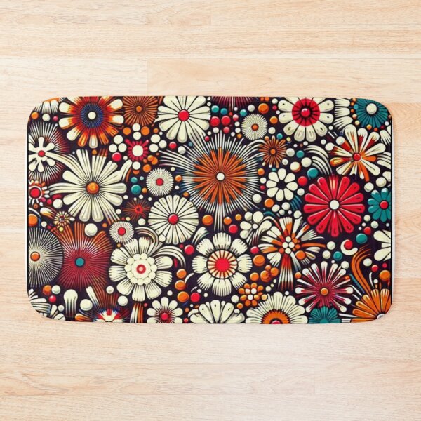 Item preview, Retro design Multi flowers 1980 designed and sold by Blessinger77.