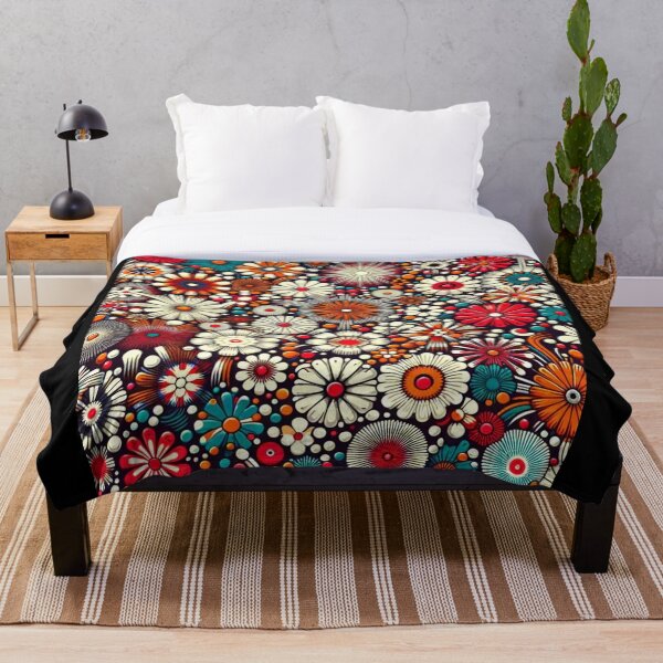Item preview, Retro design Multi flowers 1980 designed and sold by Blessinger77.