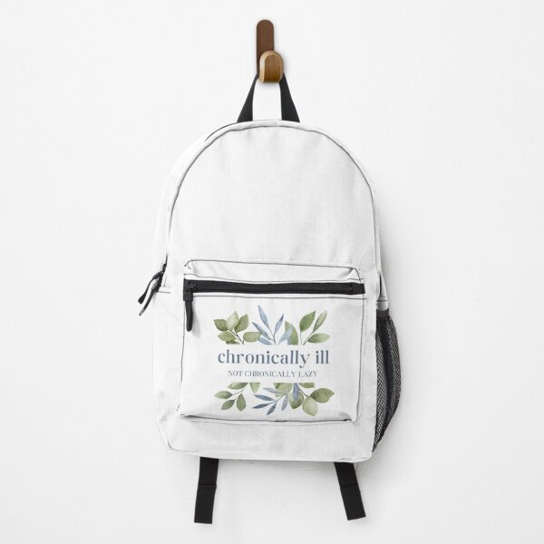 Item preview, Chronically Ill Not Chronically Lazy - Watercolor Leaves designed and sold by SayWhatYouFeel.