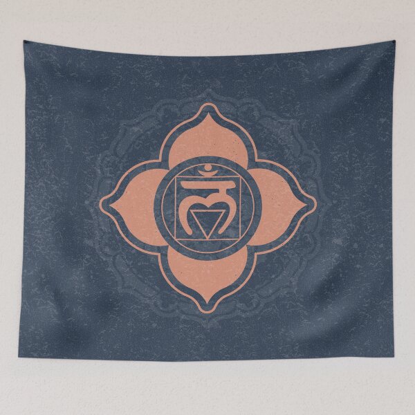 Item preview, Root Chakra Mandala - Dusk + Coral designed and sold by Irene Estelle.