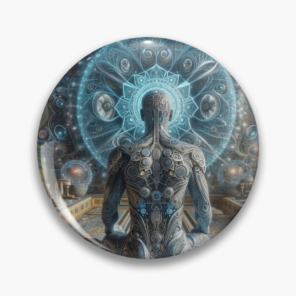 Item preview, Meditating robot designed and sold by MagicBreeze.