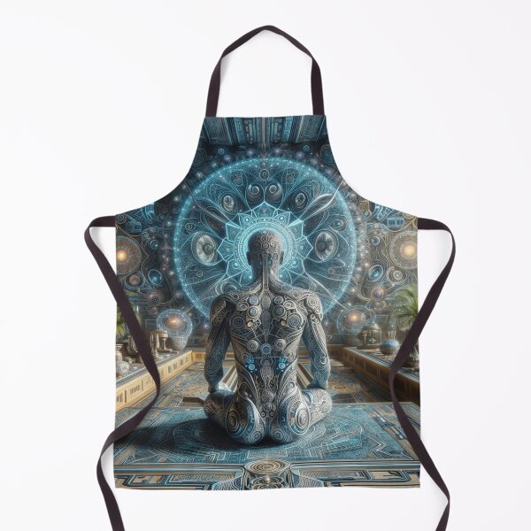 Item preview, Meditating robot designed and sold by MagicBreeze.
