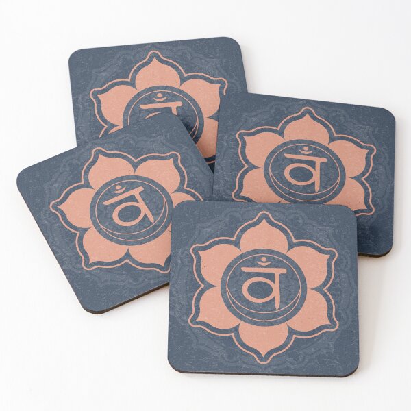 Item preview, Sacral Chakra Mandala - Dusk + Coral designed and sold by Irene Estelle.
