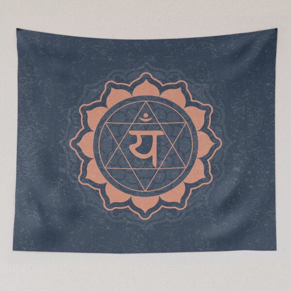 Item preview, Heart Chakra Mandala - Dusk + Coral designed and sold by Irene Estelle.