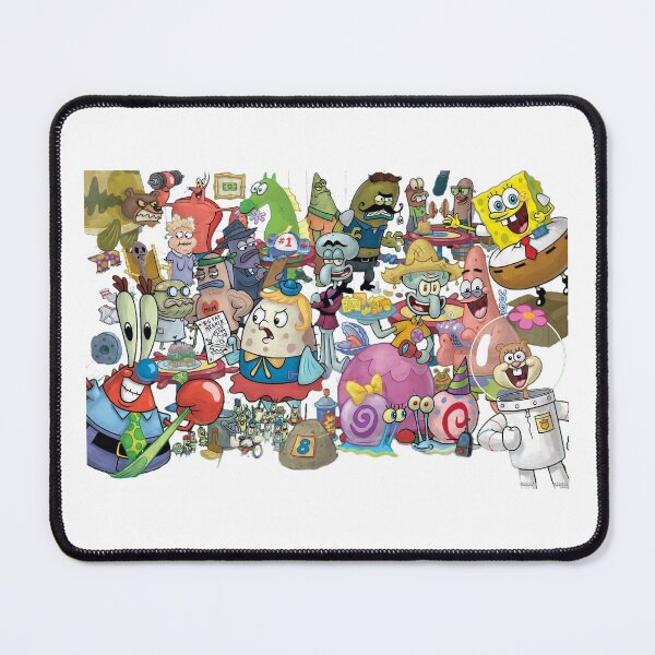 Item preview, Iconic Spongebob Characters designed and sold by abbey-stroh.