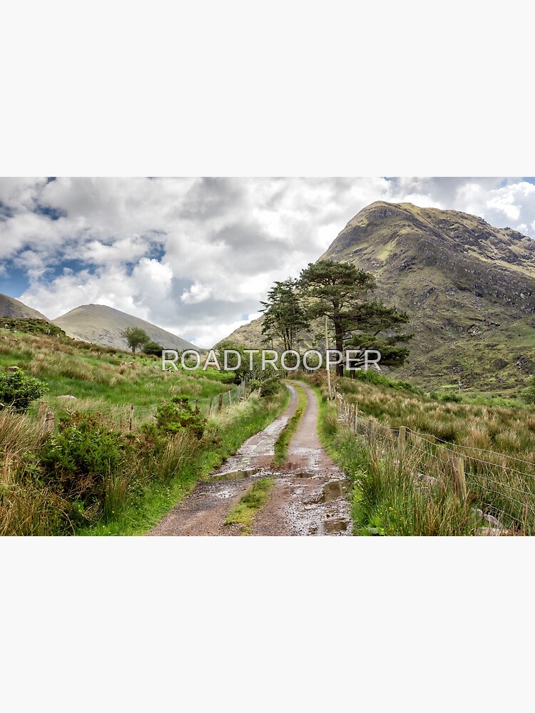 "Country Road, Glencar, County Kerry, Ireland" Canvas Print for Sale by