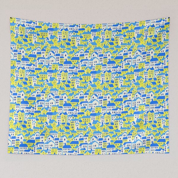 Item preview, Blue Lemon Village designed and sold by eunjigrida.