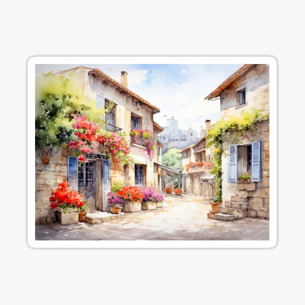 Item preview, Provence Streets 2 designed and sold by FlaskLab.