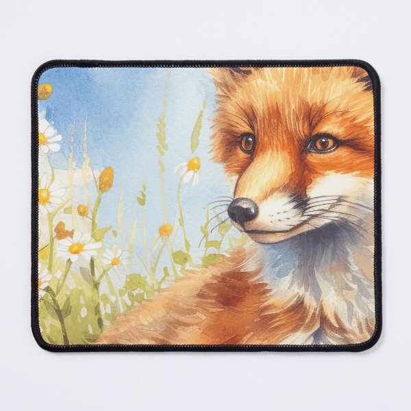Item preview, Cute Watercolor Spring Fox  designed and sold by TheAnimalZ00.