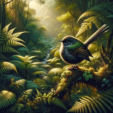 Artwork thumbnail, Title: Verdant Solace by Sienna Hamilton-Katene