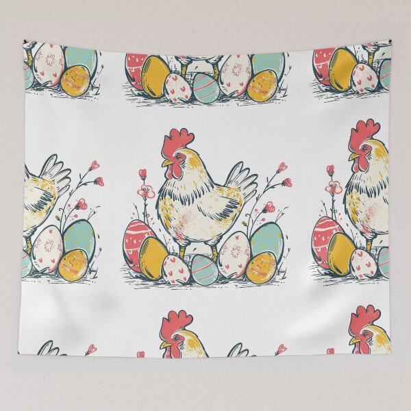 Item preview, Chicken Easter (E6) designed and sold by echooche.